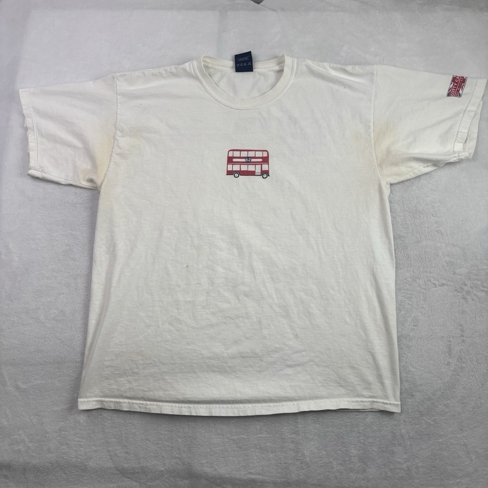 VTG Scotty Cameron Golf Championship 2005 White SS Graphic Shirt Distressed XL